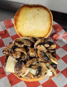 Order Mushroom & Swiss food online from Z Pizza & Diner store, Waverly on bringmethat.com