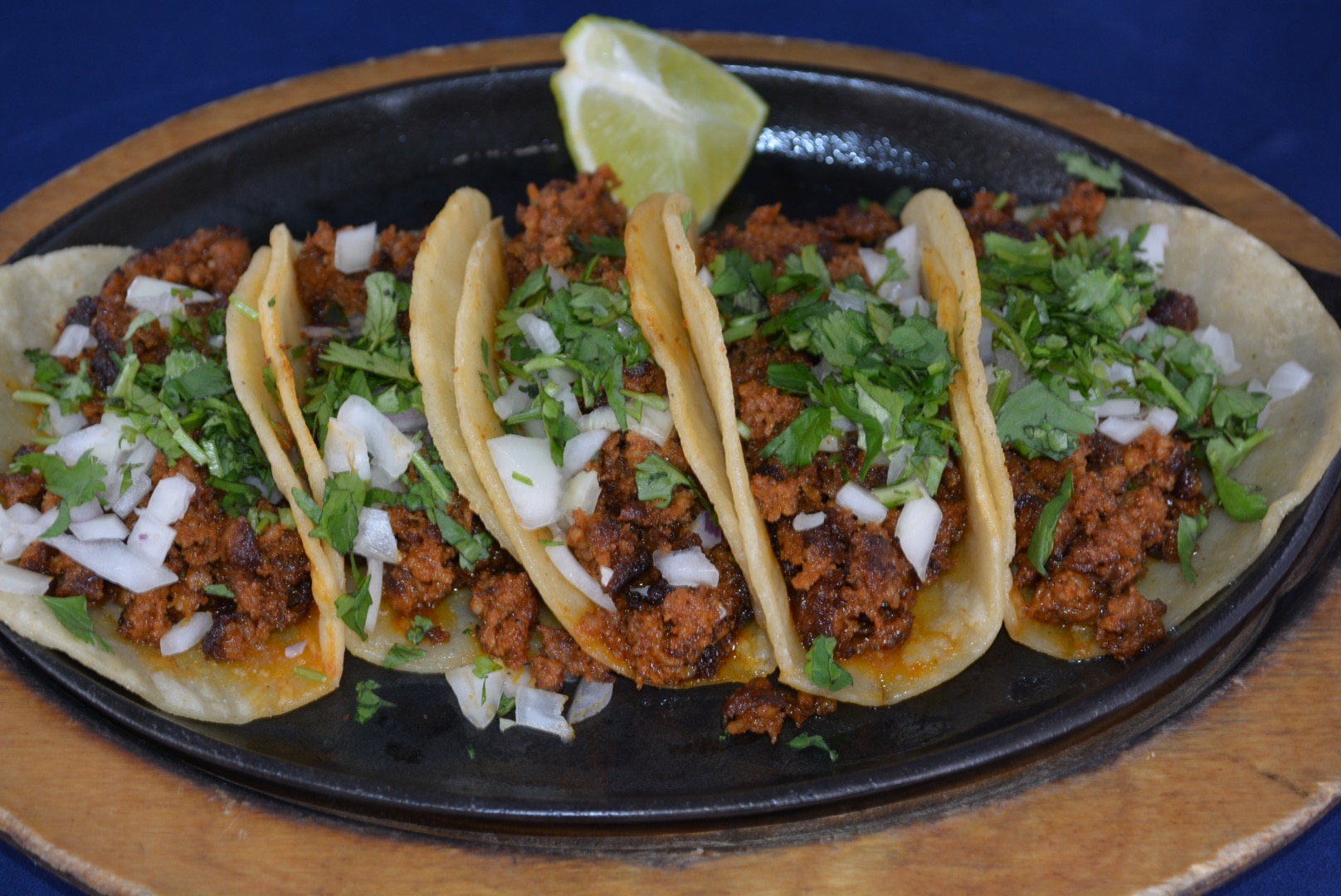Order MINI CHORIZO TACOS food online from Jalapenos Mexican Restaurant Eagle River store, Eagle River on bringmethat.com