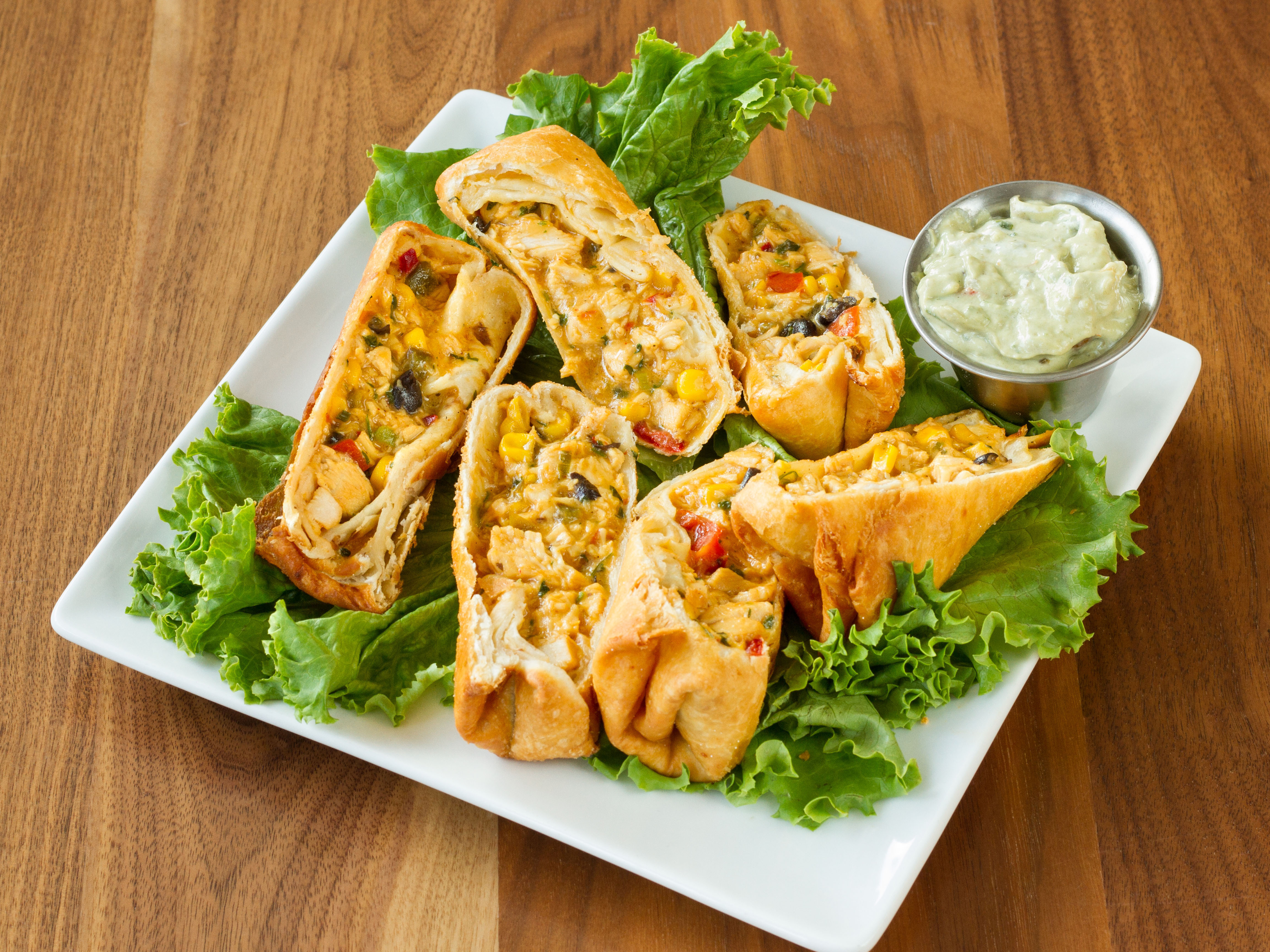 Order Tex Mex Egg Rolls food online from Maggie Mcfly's store, Southbury on bringmethat.com
