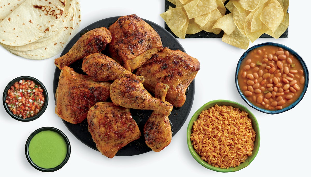 Order 8pc Fire-Grilled Chicken Dinner food online from El Pollo Loco store, Lake Elsinore on bringmethat.com