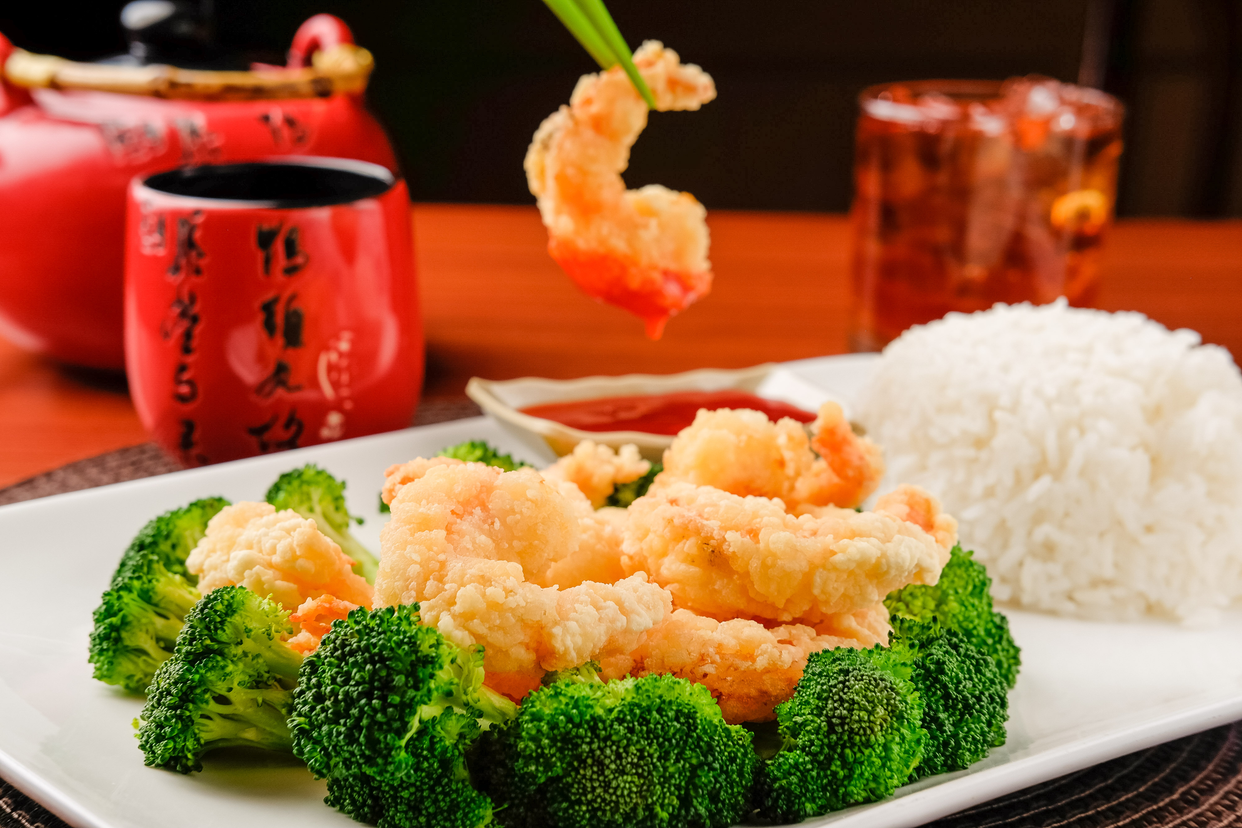 Order PS2. Hunan Crispy Shrimp food online from Shogun Peking Palace store, Fort Smith on bringmethat.com