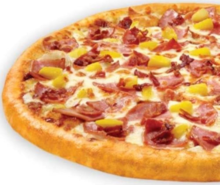 Order Maui Topper Pizza - Small 9'' (4 Slices) food online from Toppers Pizza store, Franklin on bringmethat.com