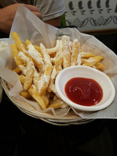Order Cheese Snowing French Fries food online from Don Chicken 돈치킨 store, Palisades Park on bringmethat.com
