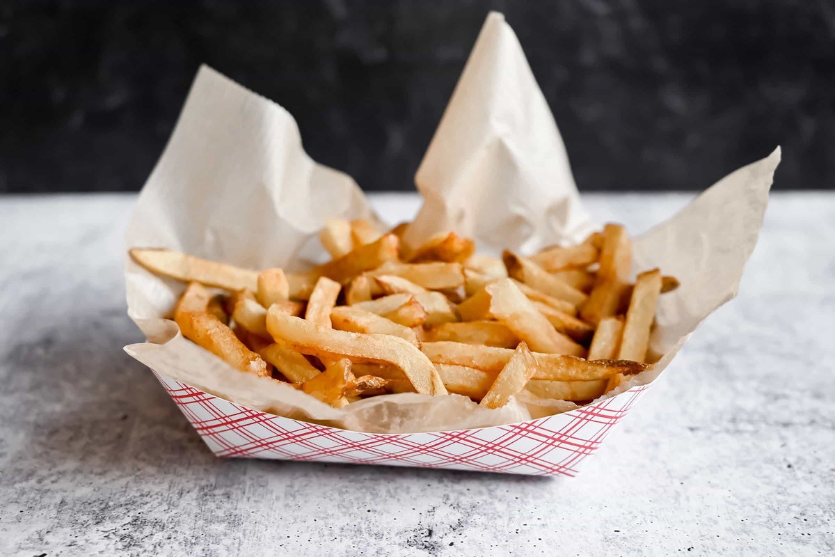 Order Basket of Fresh-Cut Fries food online from City Barbeque store, Raleigh on bringmethat.com