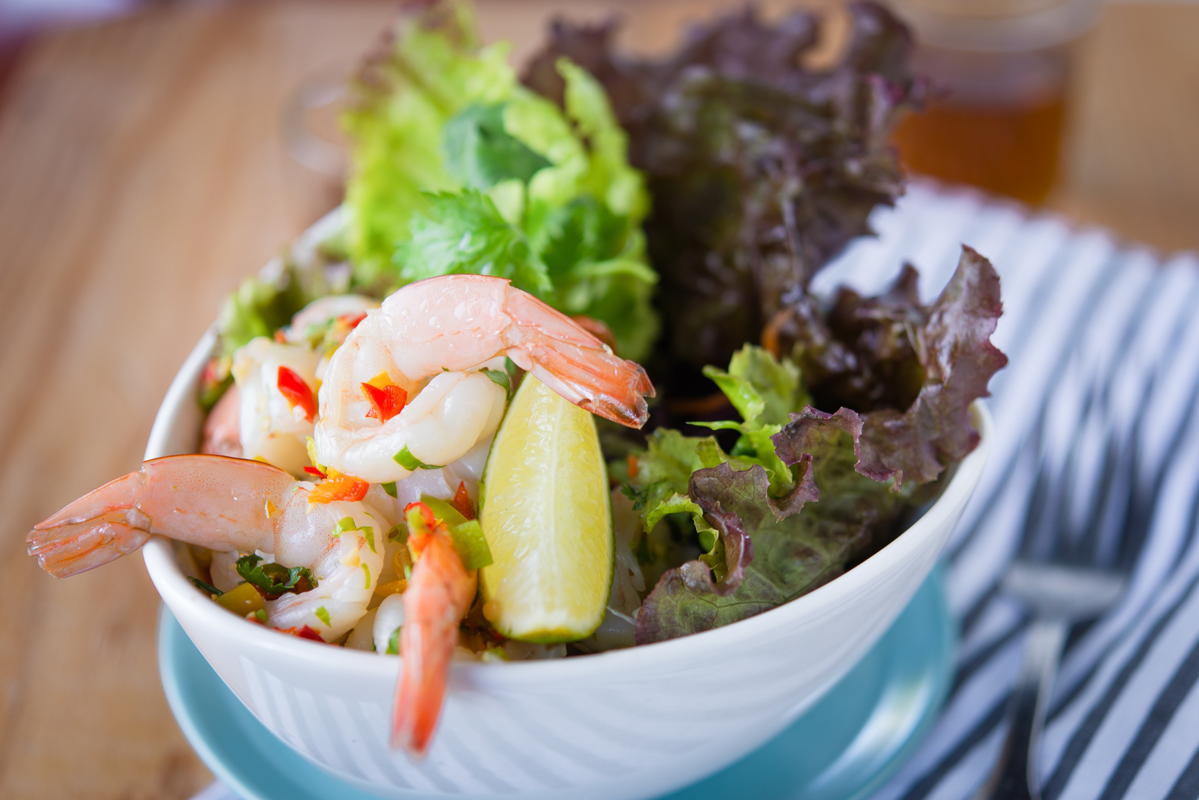 Order 22. Crazy Shrimps Salad food online from Siam Lotus store, Beaverton on bringmethat.com
