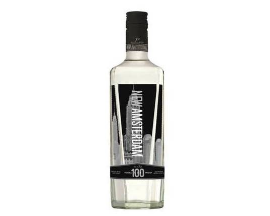 Order New Amsterdam 100 Proof, 750mL vodka (50.0% ABV) food online from Cold Spring Liquor store, Liberty Hill on bringmethat.com
