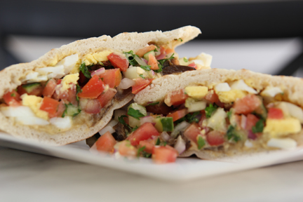 Order Classic Mediterranean Sandwich food online from The Picnic Basket store, New York on bringmethat.com