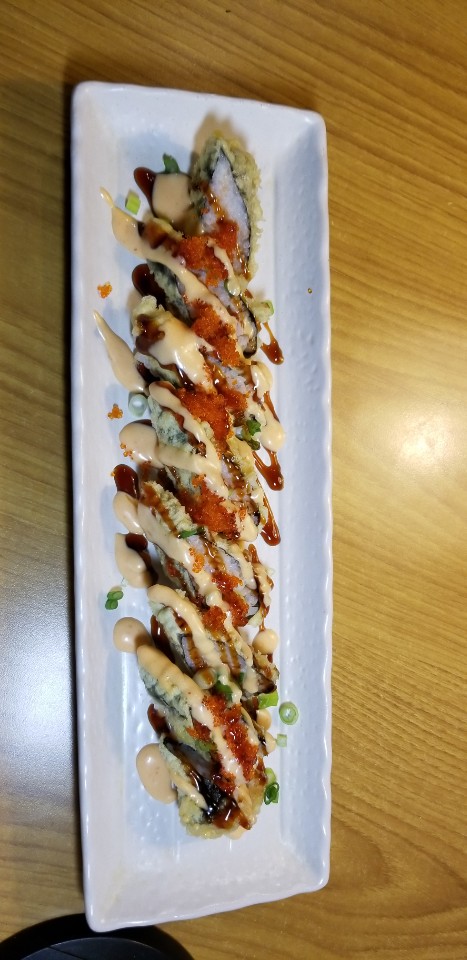 Order Dynamite Roll food online from Go Sushi store, Pinole on bringmethat.com