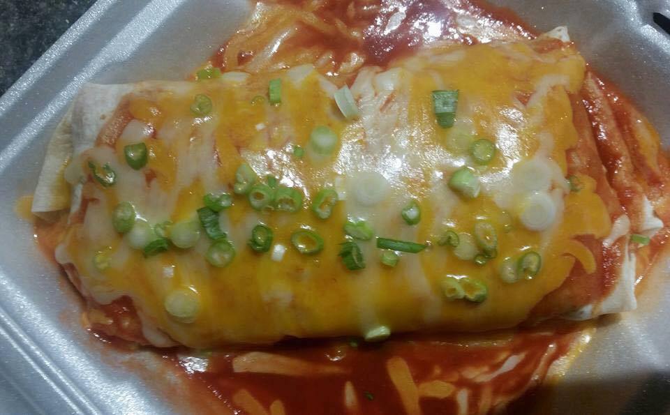 Order Burrito food online from Racquets Downtown Grill store, Muskegon on bringmethat.com