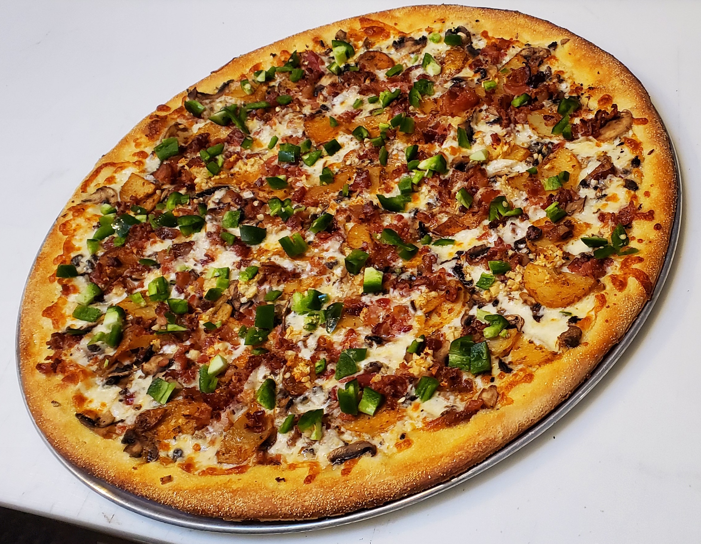 Order Chef's Meat Special Pizza food online from Hayes Pizza store, San Francisco on bringmethat.com