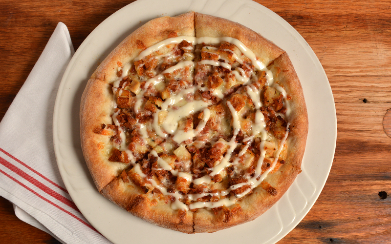 Order Chicken Bacon Ranch Pizza food online from Cinelli's Pizza store, Franklin Square on bringmethat.com