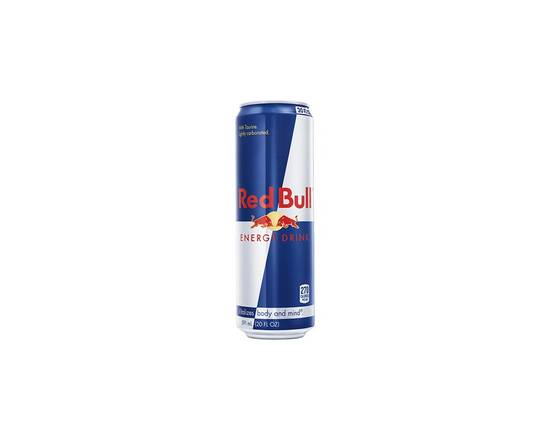 Order Red Bull Energy Drink 20oz food online from Chevron Extramile store, Pomona on bringmethat.com