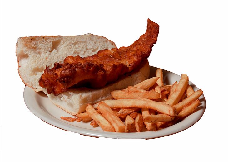Order Fish Sandwich with Cheese food online from Whats Cooking At Casey store, Oakmont on bringmethat.com