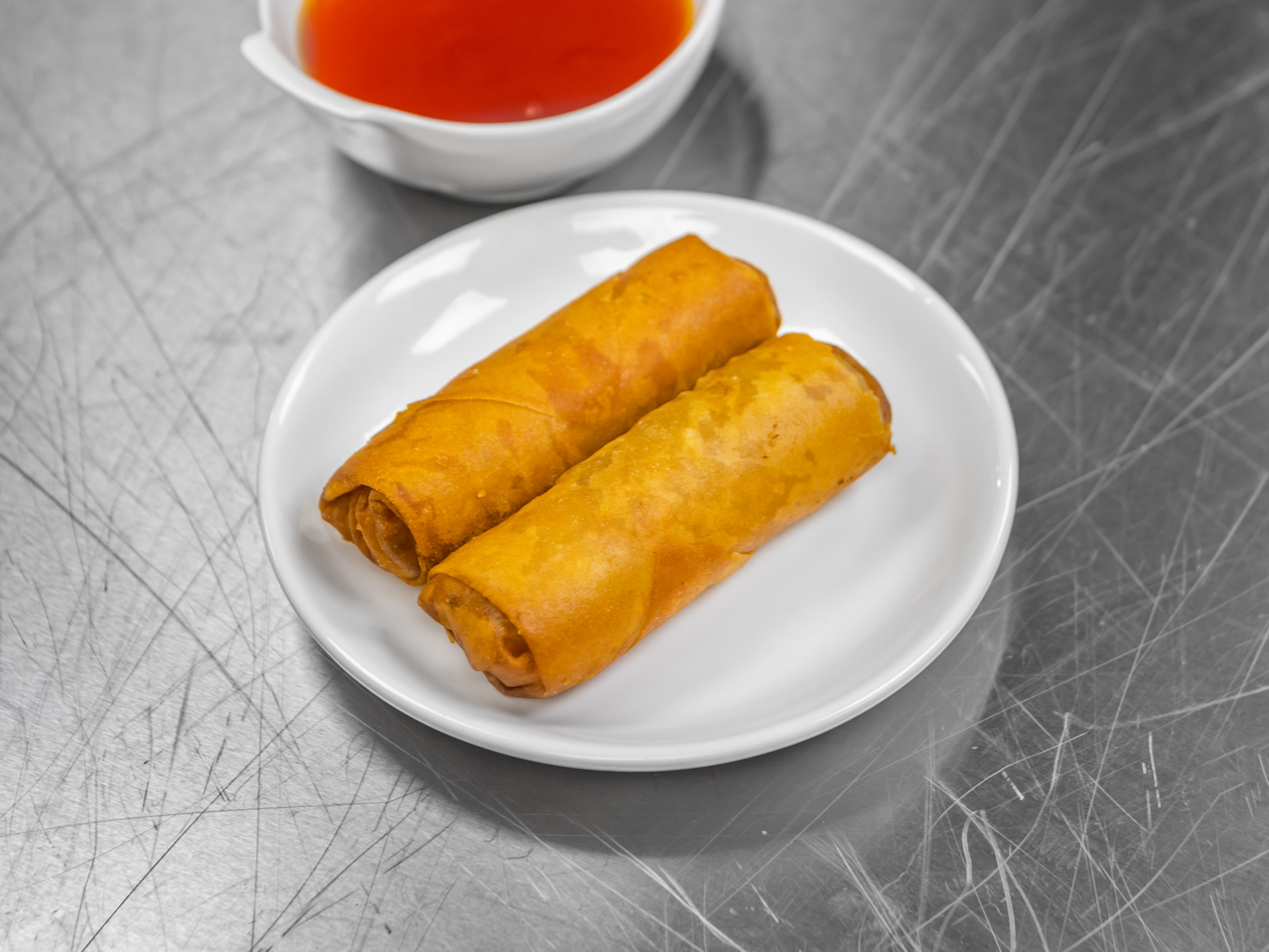 Order 2 Pieces Fried Egg Rolls food online from Red Lotus Asian Grille store, Austin on bringmethat.com