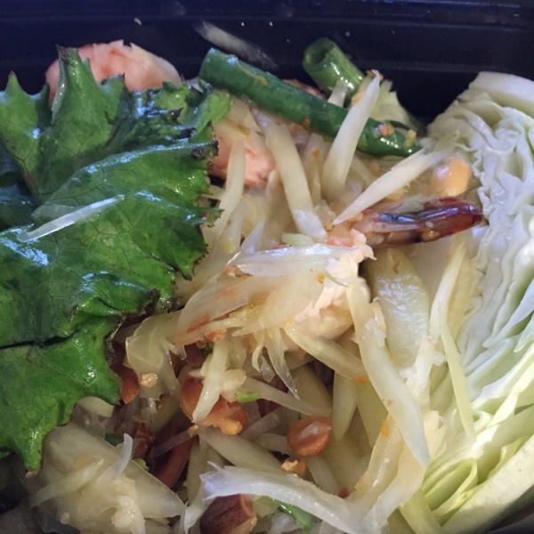 Order Som Tom Salad food online from House Of Thai store, San Francisco on bringmethat.com