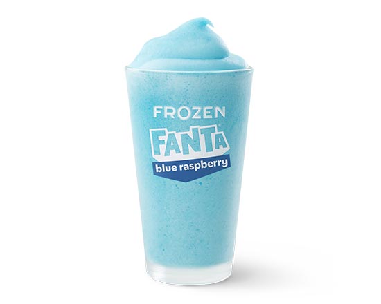 Order Frozen Fanta® Blue Raspberry food online from McDonald's store, New Albany on bringmethat.com