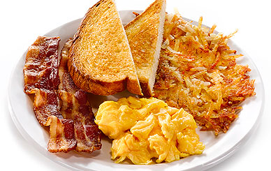 Order Kid's Scrambled Egg, Hash Browns & Toast food online from Perkins Restaurant 3842 store, Grand Forks on bringmethat.com