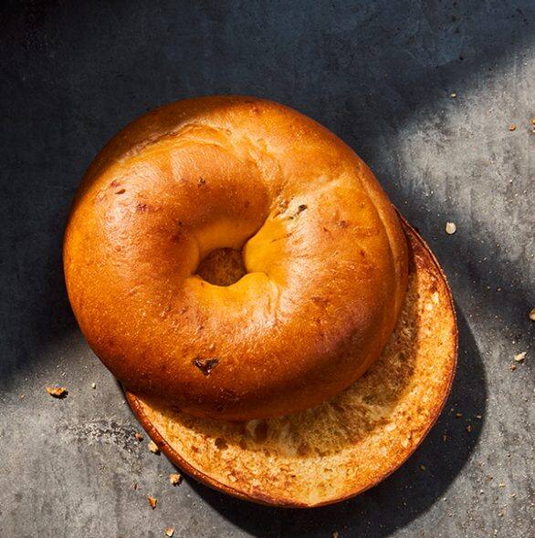 Order Jalapeno & Cheddar Bagel food online from Panera Bread store, Las Vegas on bringmethat.com