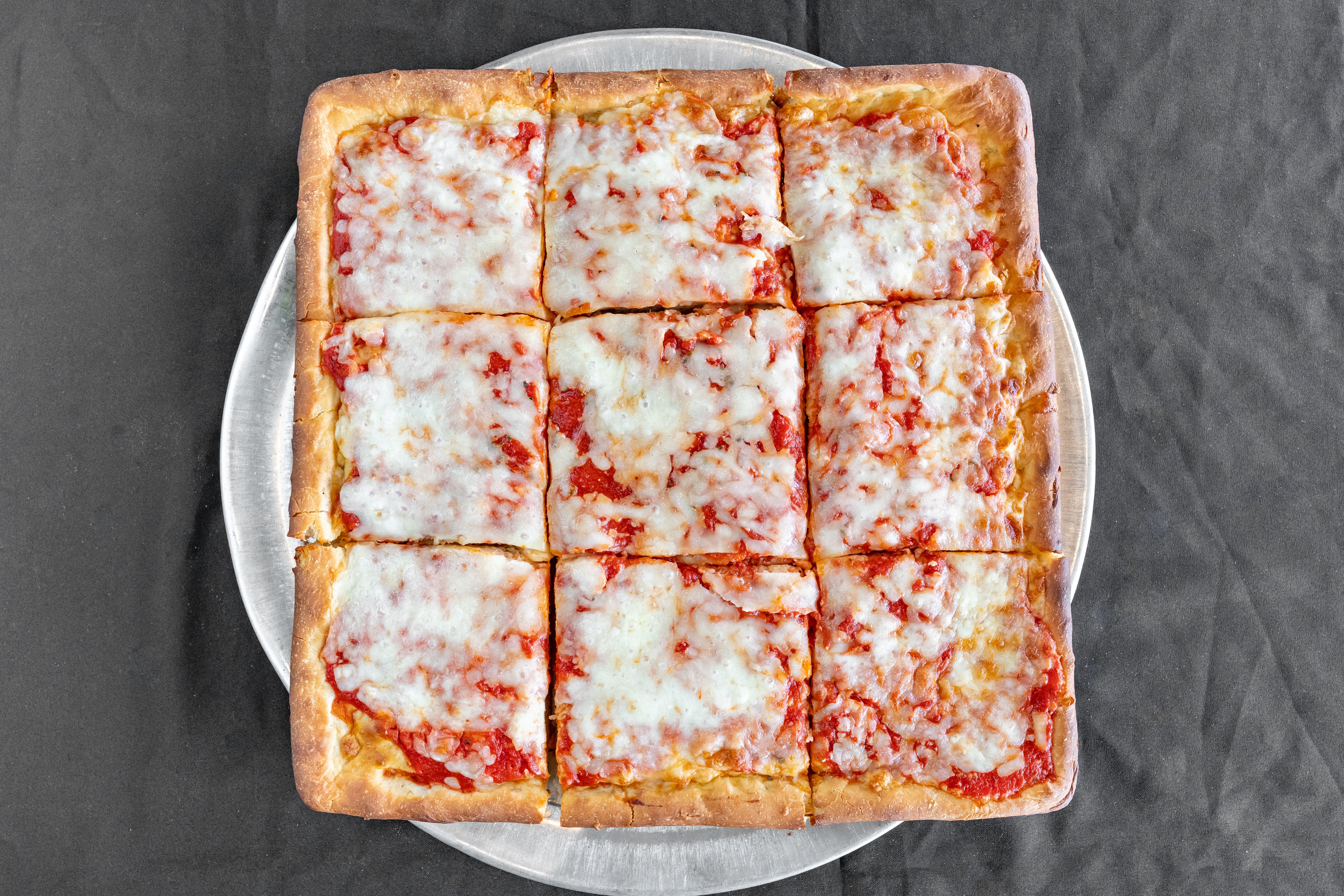 Order Sicilian Cheese Pizza - Sicilian food online from Pizza Plaza Of Warminster store, Warminster on bringmethat.com