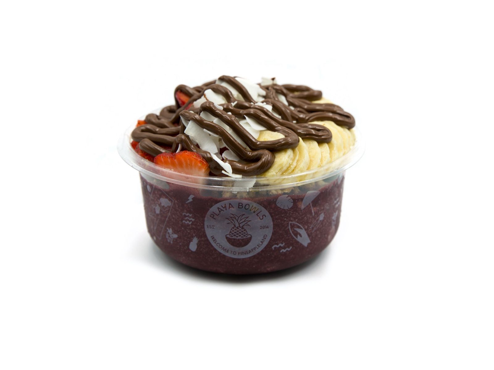 Order Nutella- Acai Bowl* food online from Playa Bowls store, Rutherford on bringmethat.com