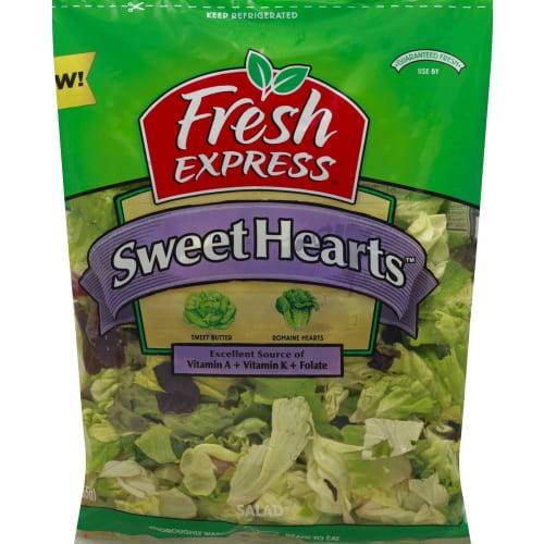 Order Fresh Express · Sweet Hearts Salad (9 oz) food online from Safeway store, Redding on bringmethat.com