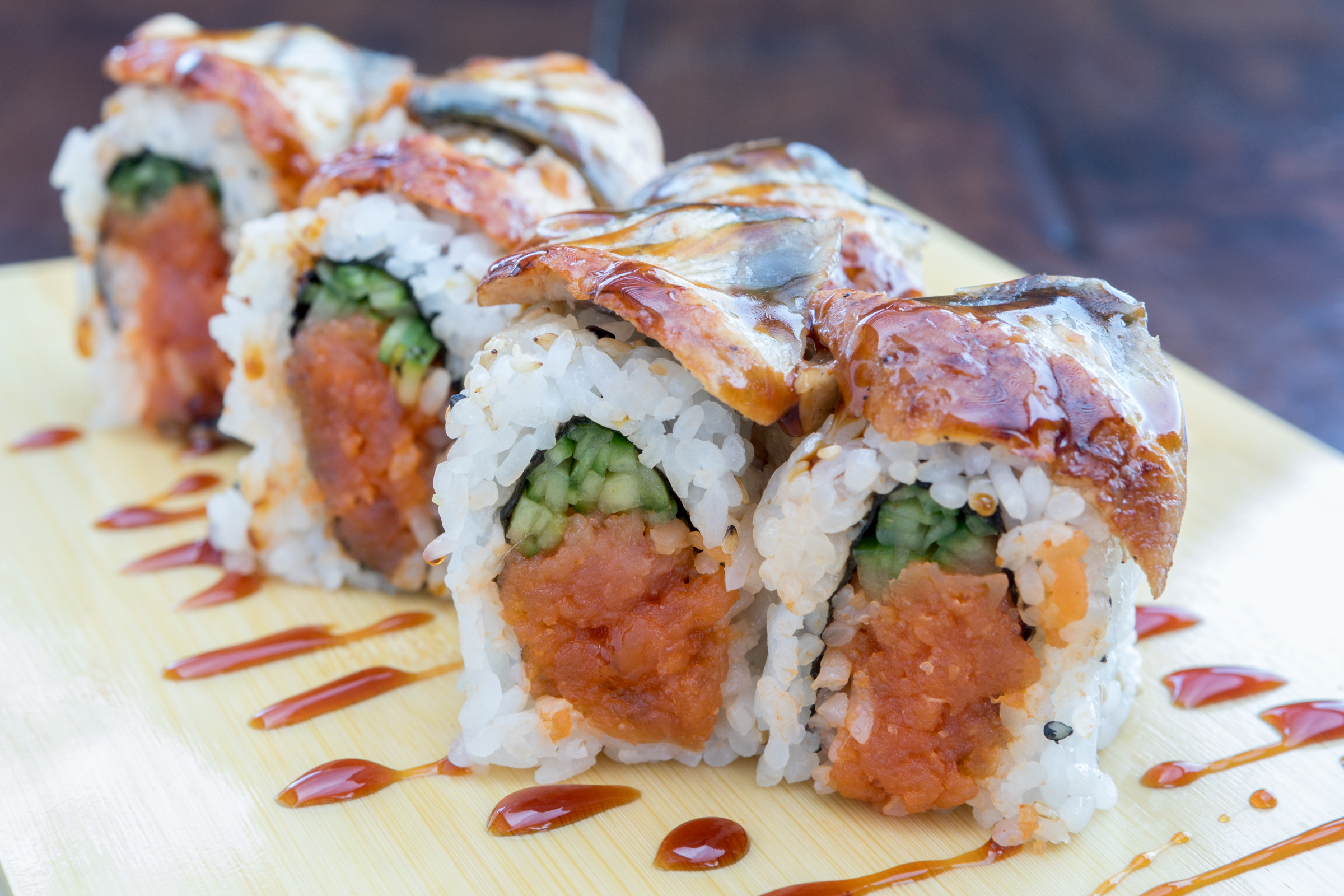 Order Super Spicy Tuna Roll food online from Yo Sushi store, Alameda on bringmethat.com