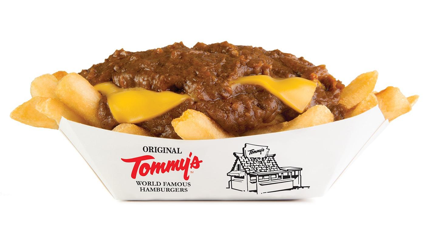 Order Chili Cheese Fries food online from Original Tommy Hamburgers store, Riverside on bringmethat.com