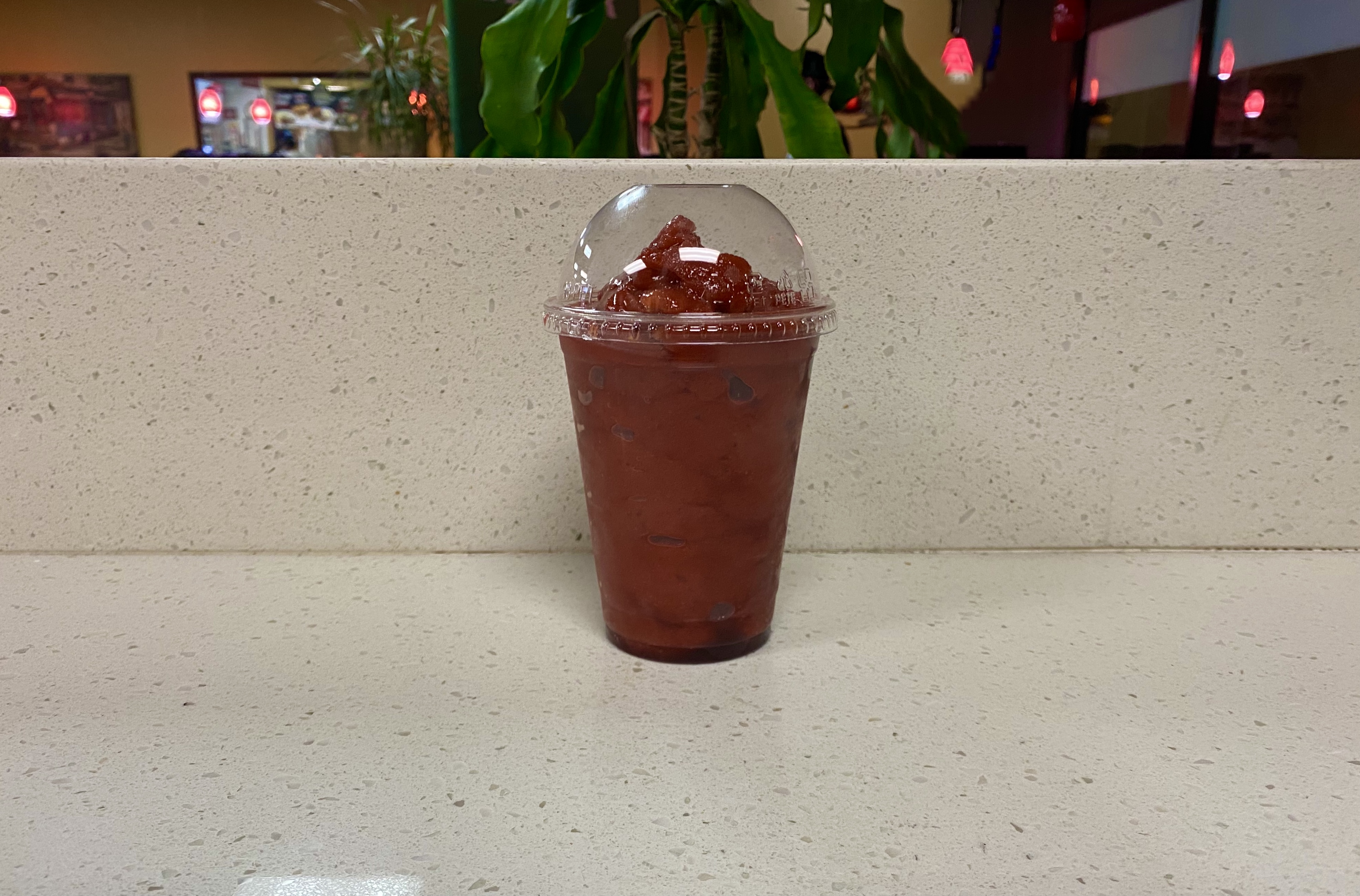 Order Strawberry Smoothie food online from Iced Coffee And Smoothie Bar store, Lancaster on bringmethat.com