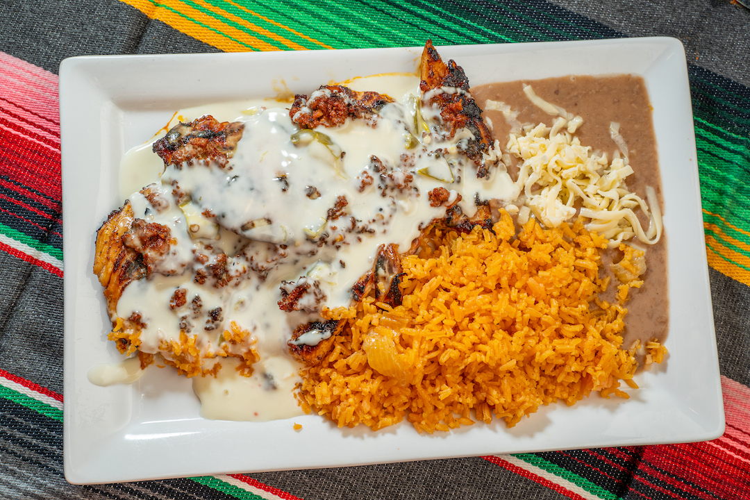Order Chori Pollo food online from Maria's Mexican Restaurant store, Charlotte on bringmethat.com
