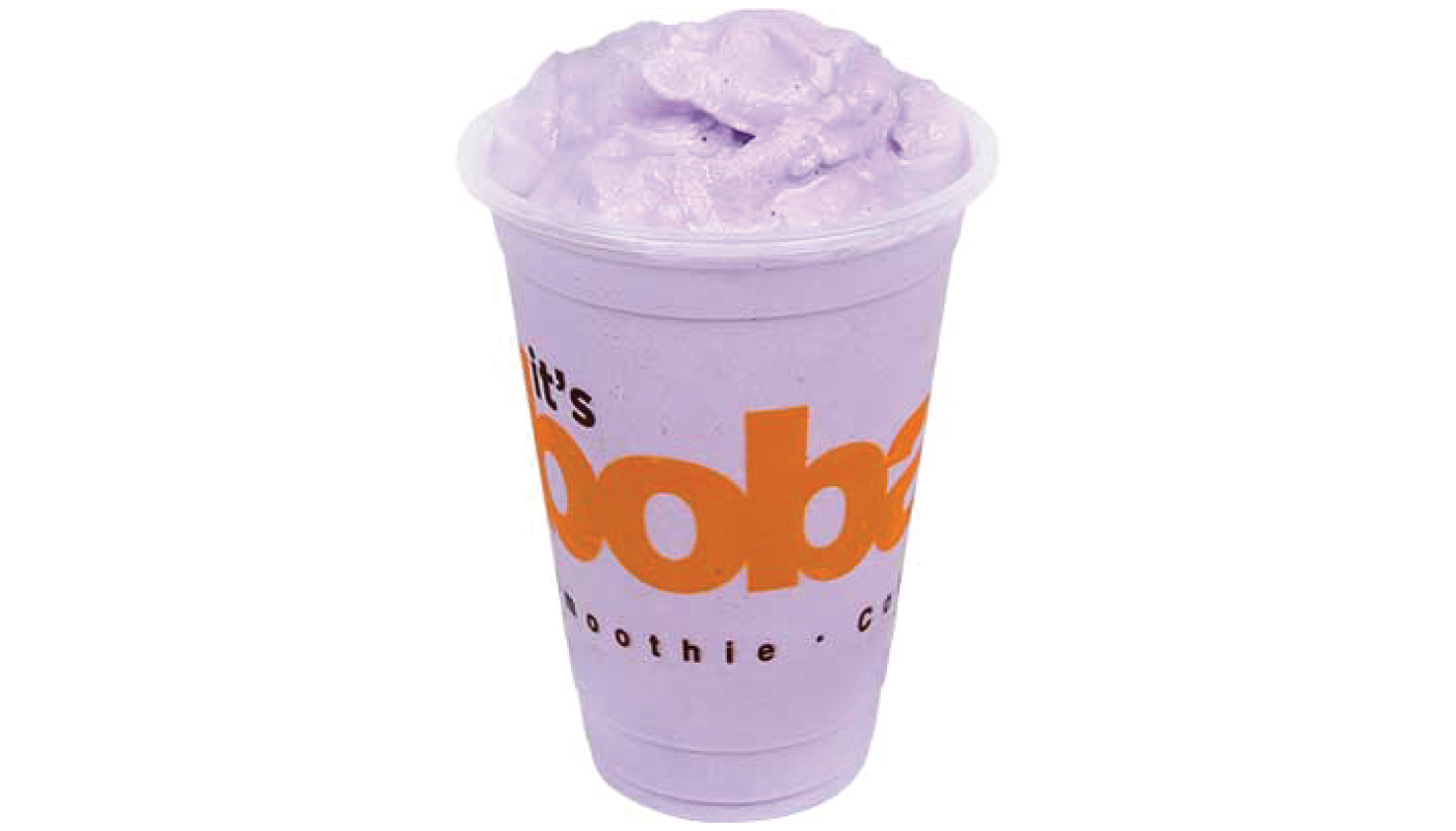 Order Taro Smoothie food online from Boba Time store, San Fernando on bringmethat.com
