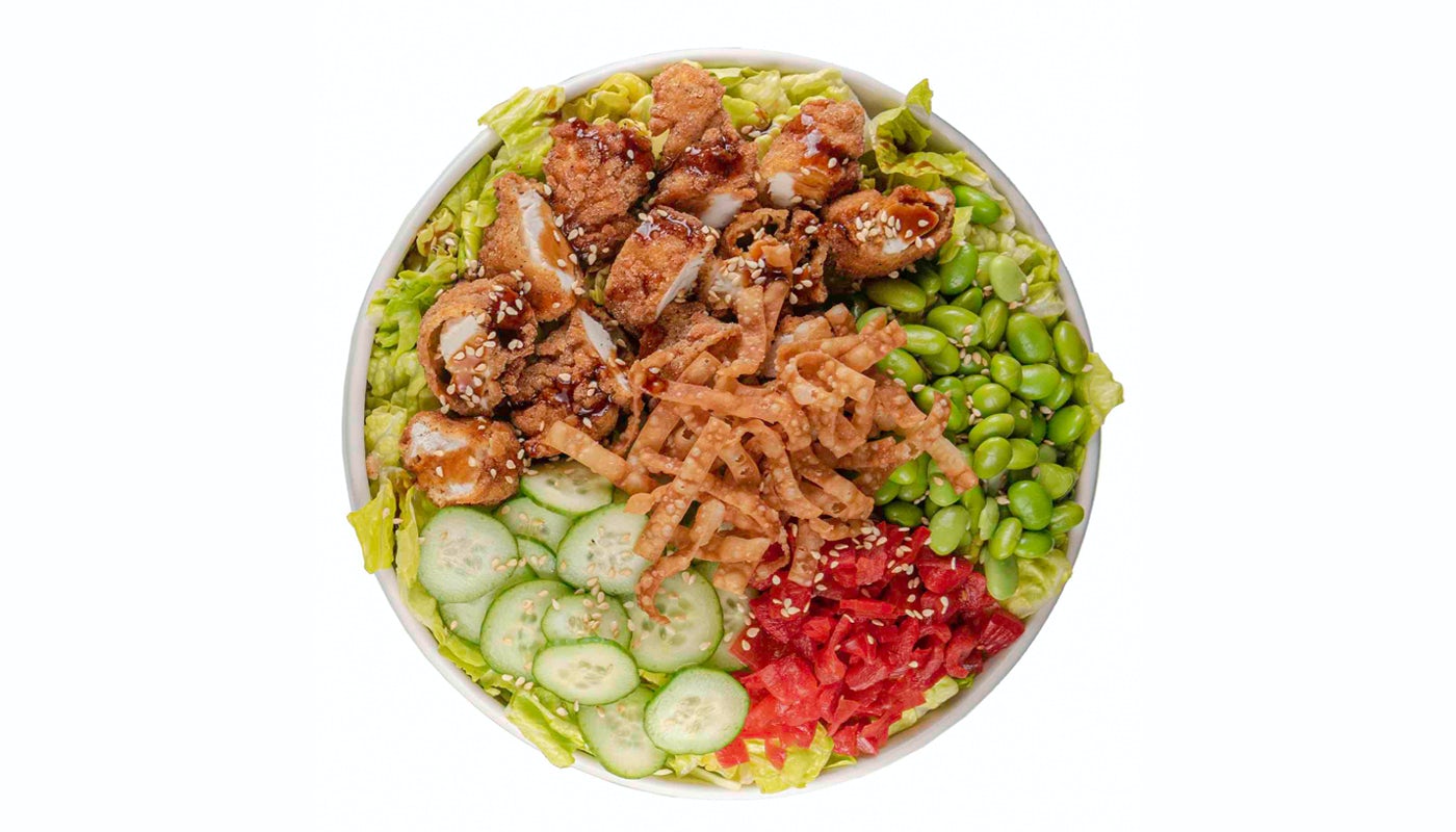 Order Katsu Salad food online from Starbird Wings store, Campbell on bringmethat.com