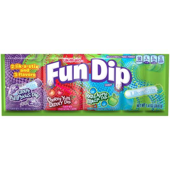 Order Fun Dip Pouch Single (1.4 oz) food online from Rite Aid store, Eugene on bringmethat.com