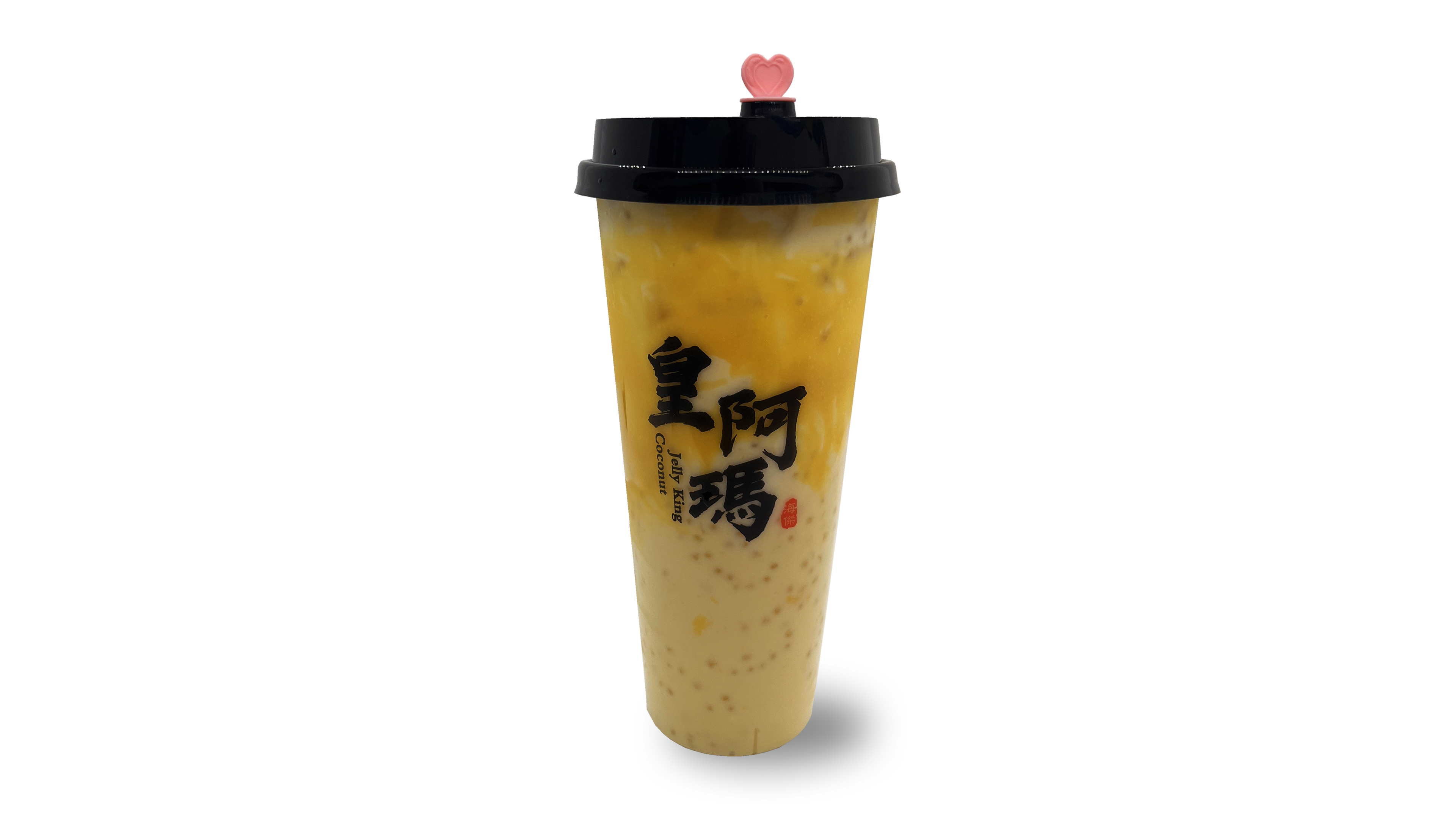 Order Mango Coconut Sago Milk Tea food online from Coconut Jelly King store, Rowland Heights on bringmethat.com