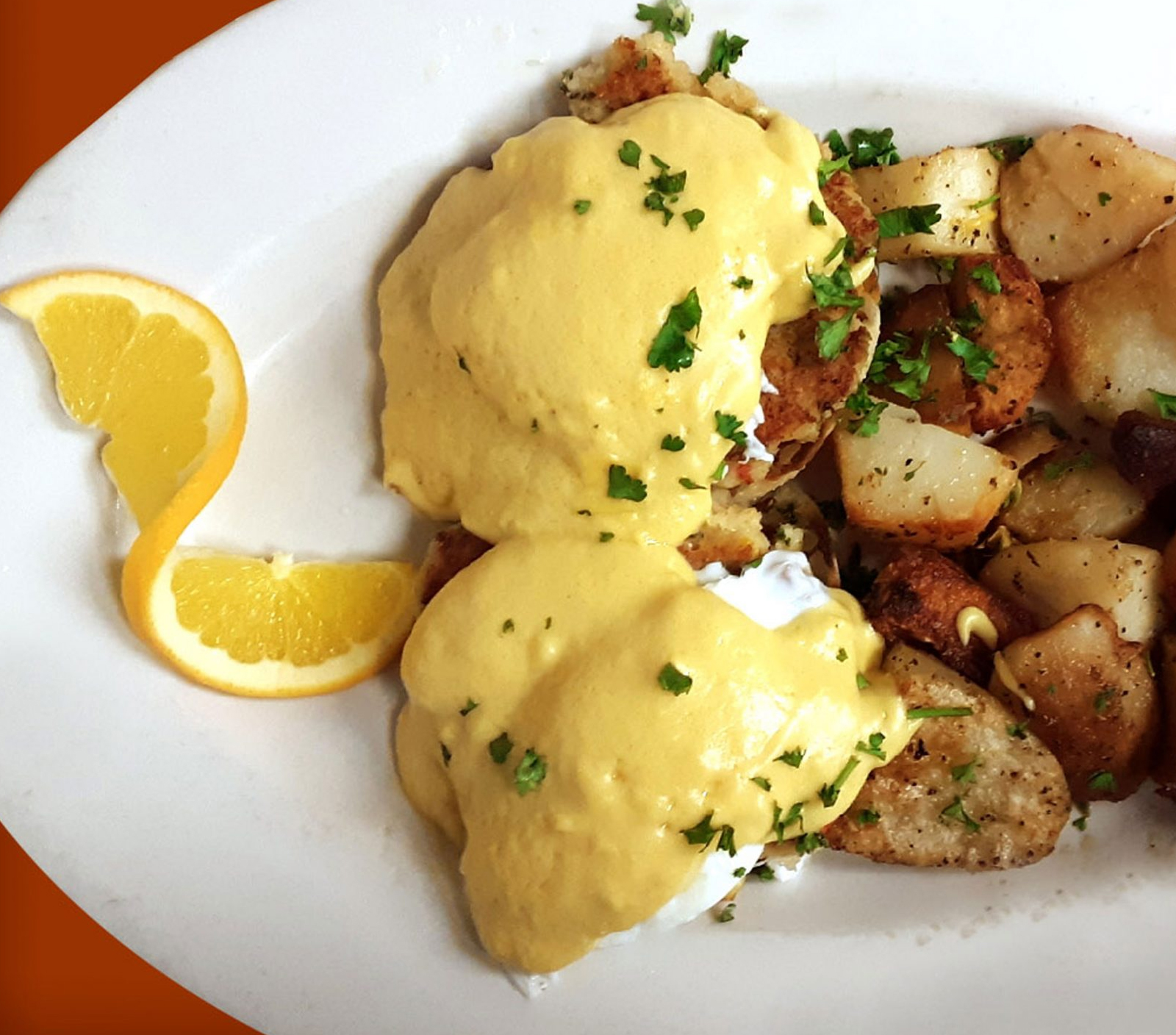 Order Eggs Benedict food online from Pinocchio store, Palm Springs on bringmethat.com