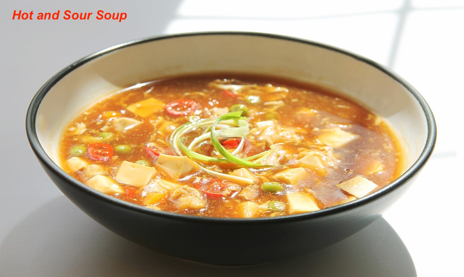Order Hot and Sour Soup-酸辣汤 food online from China Station store, Chicago on bringmethat.com