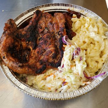 Order Pork Chop and Sausage food online from R & J Texas Style Bbq On Wheels store, Milford on bringmethat.com