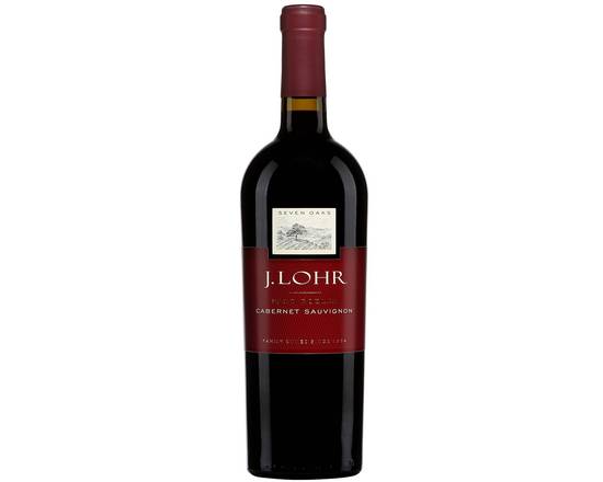 Order J. Lohr Vineyards & Wines, Cabernet Sauvignon Seven Oaks Paso Robles · 750 mL food online from House Of Wine store, New Rochelle on bringmethat.com