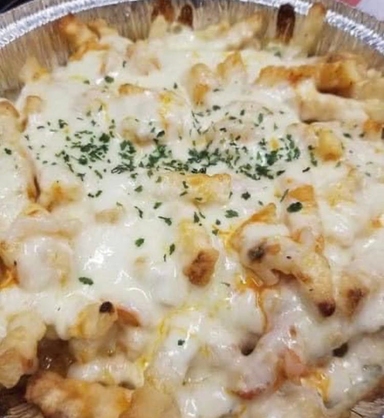 Order Garlic Parm Chicken Fries - Appetizer food online from Buffalo House store, Philadelphia on bringmethat.com