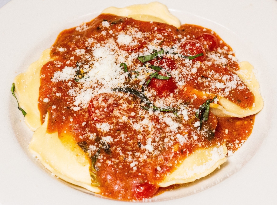 Order Four Cheese Ravioli food online from Italian Village store, Chicago on bringmethat.com