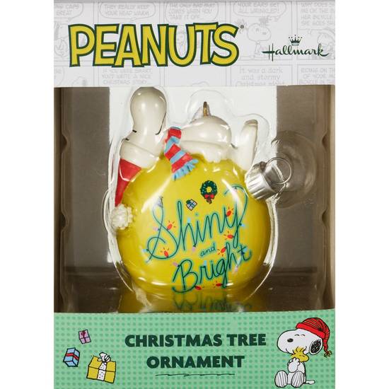 Order Hallmark Peanuts Snoopy Shiny and Bright Christmas Ornament food online from CVS store, SCOTCH PLAINS on bringmethat.com