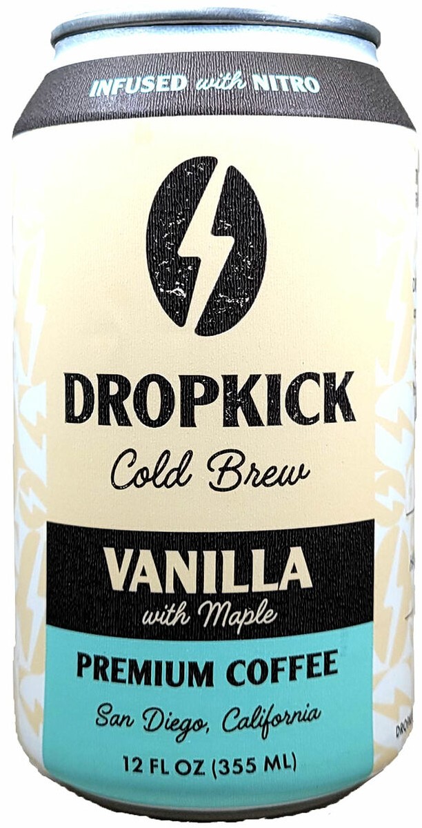 Order Dropkick Vanilla Nitro Cold Brew food online from Giorgino store, San Diego on bringmethat.com