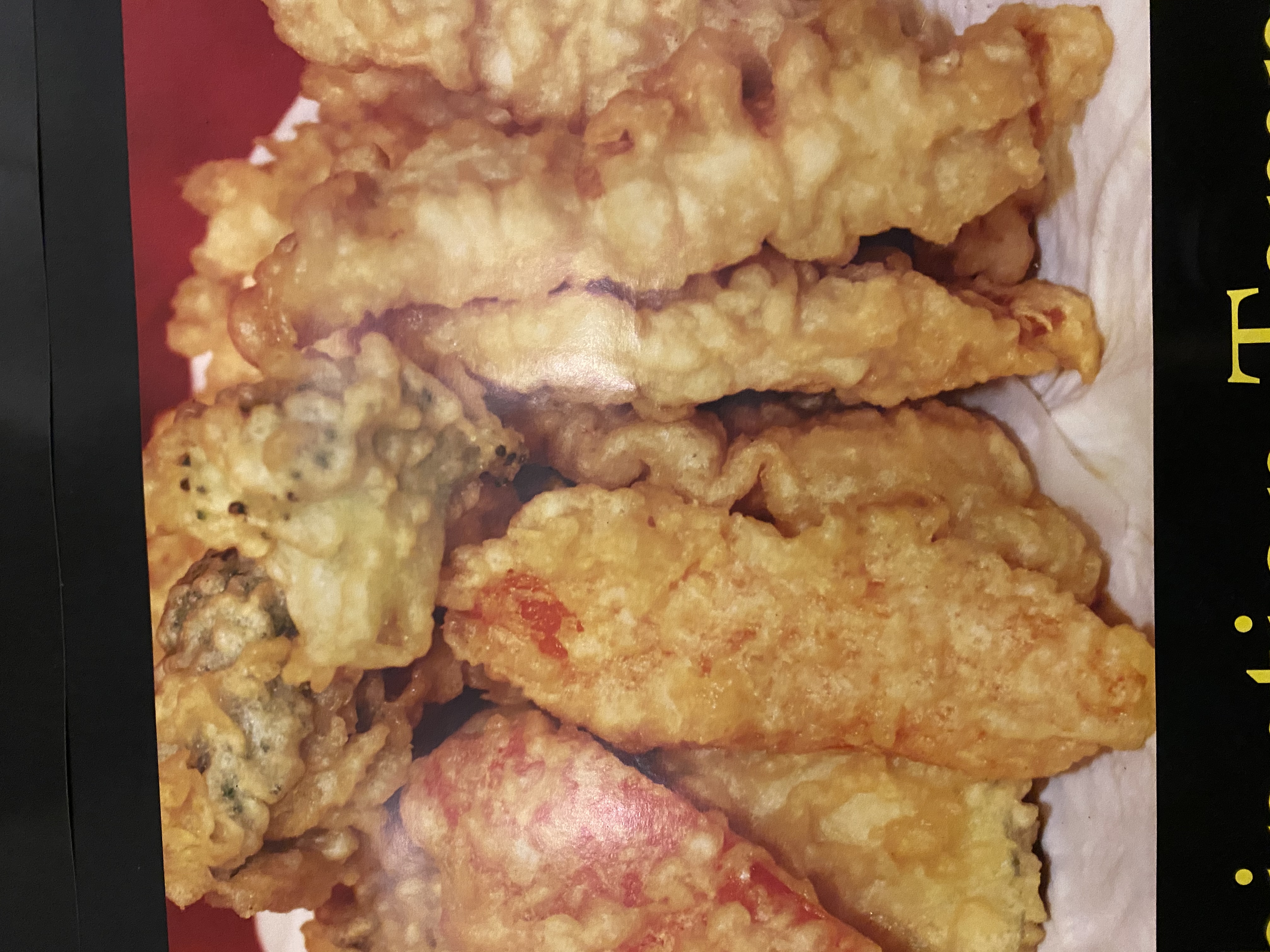 Order Seafood Combo Tempura food online from Pataya Sushi Restaurant store, Wasilla on bringmethat.com