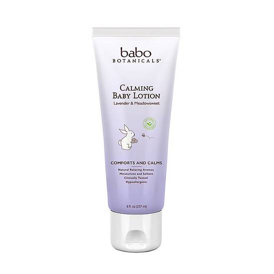Order Babo Botanicals® 8 fl. oz. Calming Baby Lotion in Lavender Meadowsweet food online from Buybuy Baby store, Dayton on bringmethat.com
