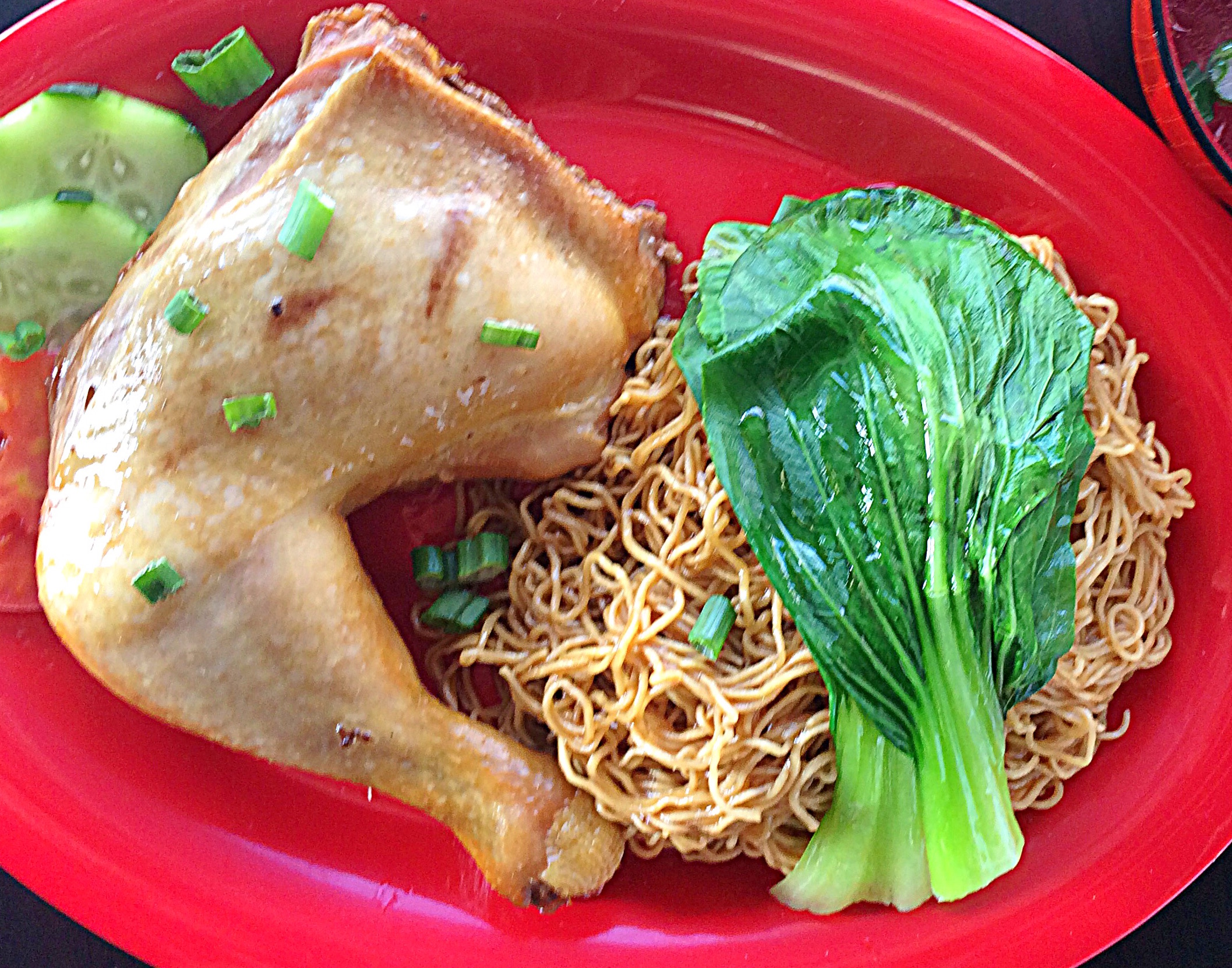 Order 10. Hainan Chicken Special Noodle food online from Seasons Kitchen USA store, Anaheim on bringmethat.com