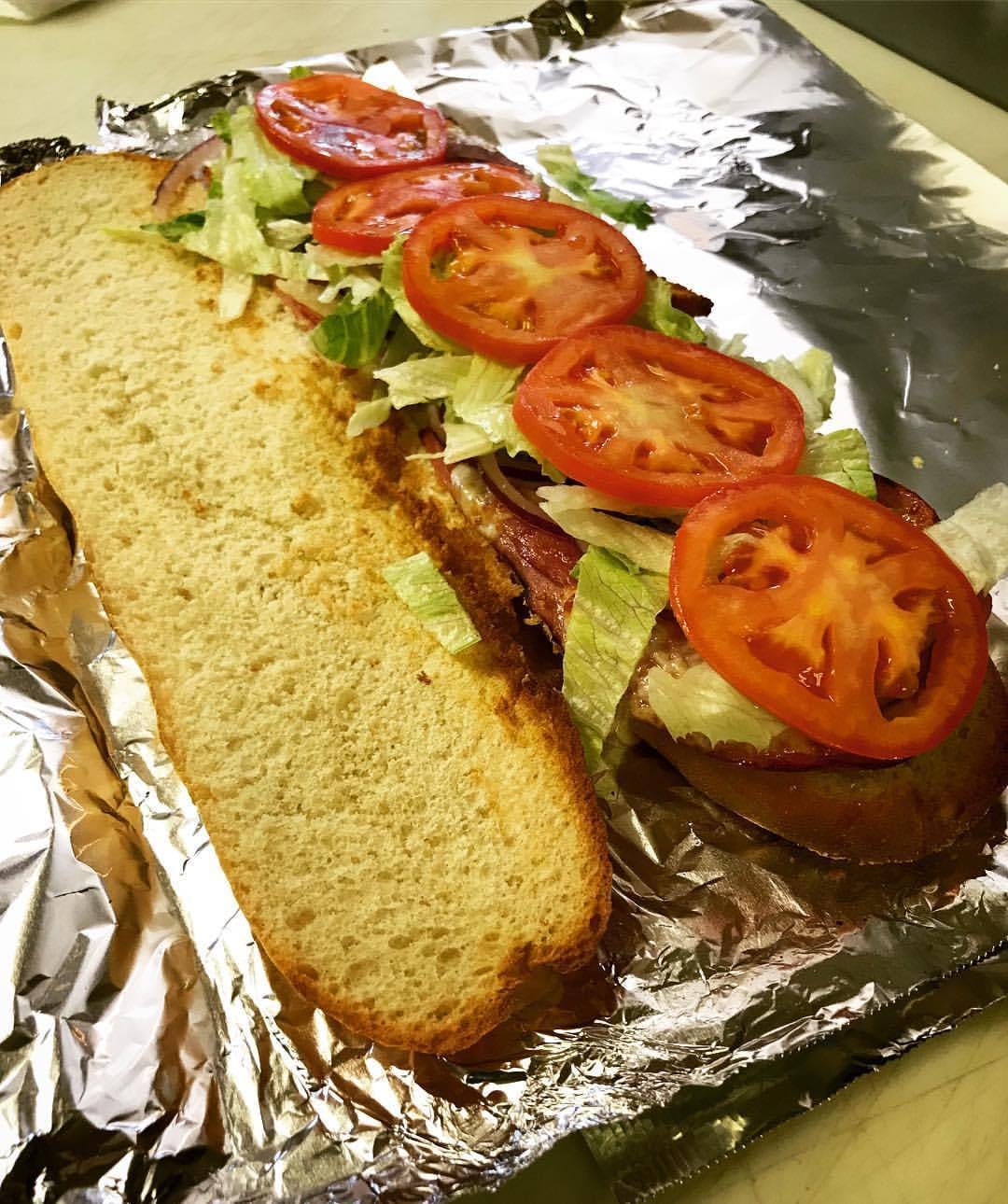 Order Italian Hoagie - Whole 12'' food online from Large Plain store, Pittsburgh on bringmethat.com