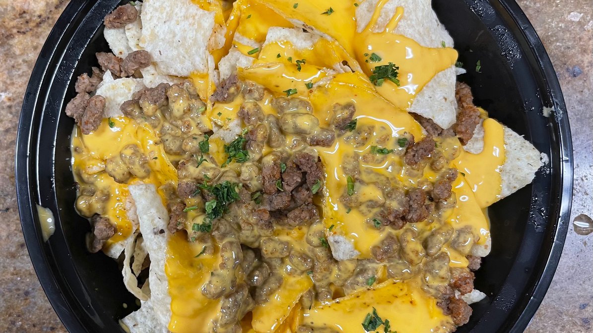 Order Nacho Platter food online from Two Cousins Pizza and Italian Restaurant store, Lancaster on bringmethat.com