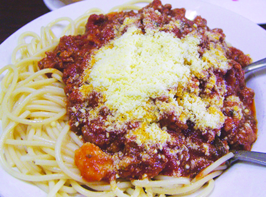 Order Italian Spaghetti food online from Grandma's Pancake House store, Shelbyville on bringmethat.com