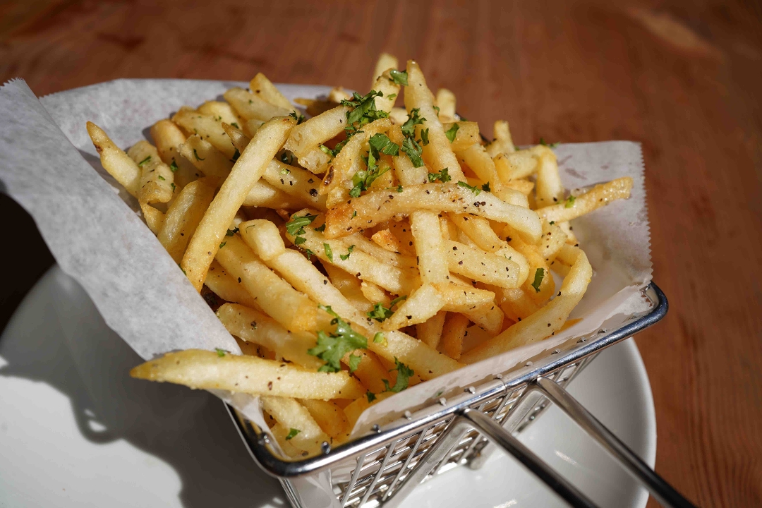 Order French Fries food online from Pasha Mediterranean store, Redwood City on bringmethat.com