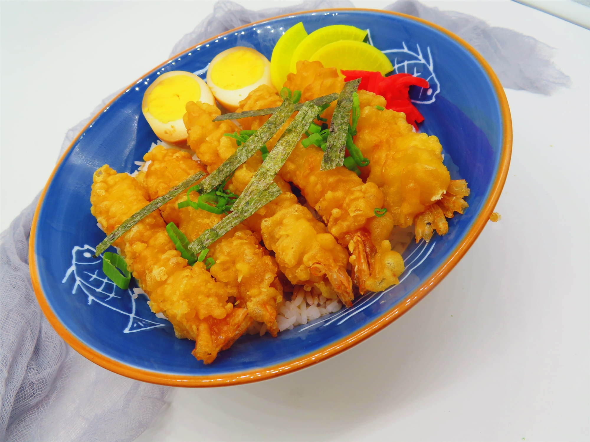 Order Shrimp tempura Don food online from Peking Express store, South Ozone Park on bringmethat.com