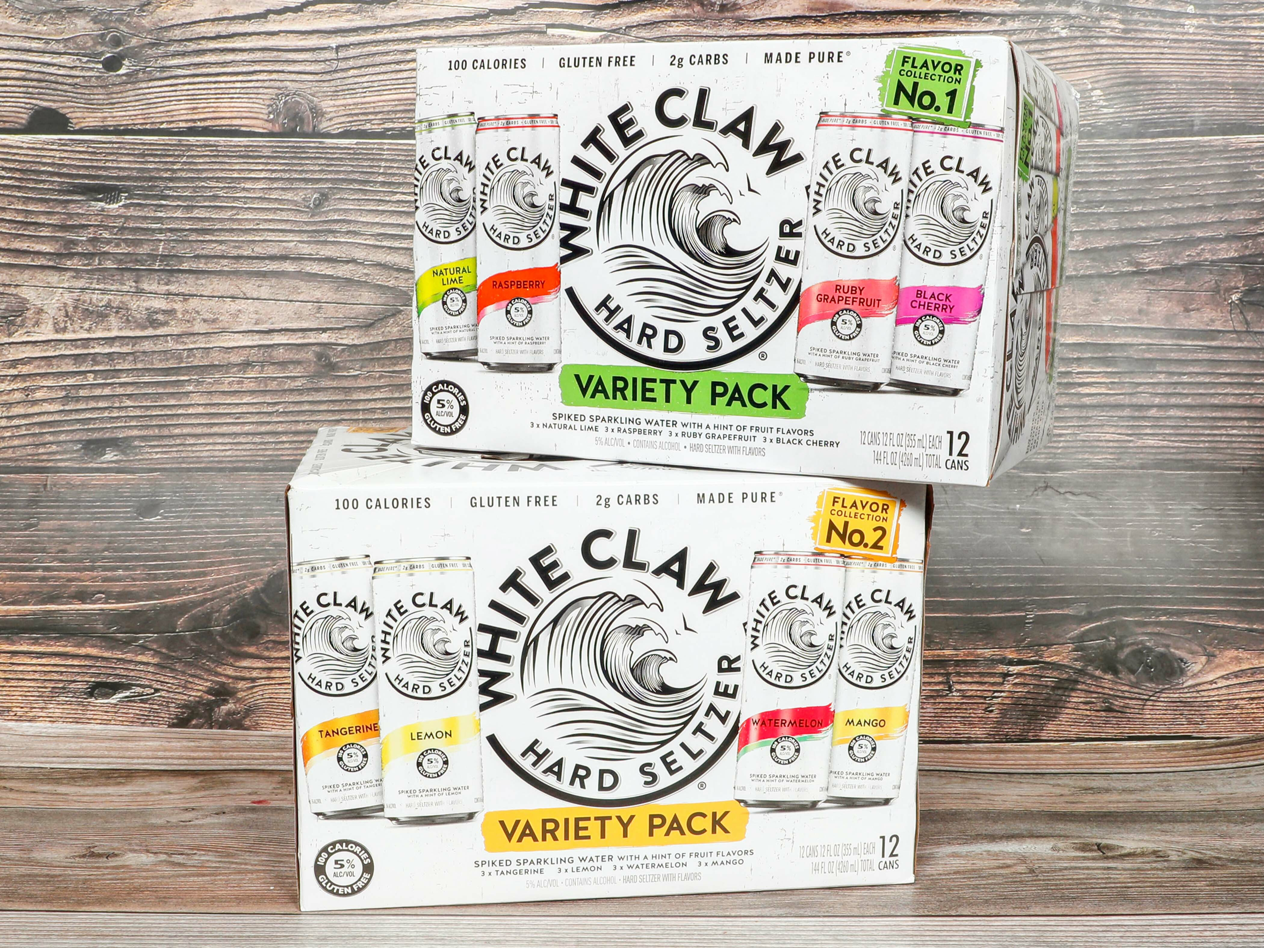 Order 6 Pack of Canned White Claw Black Cherry,  Hard Seltzer  food online from Brothers Royal Crown Minimart store, Atwater on bringmethat.com